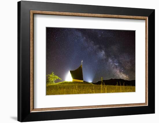 Chapel Milky Way-Niki Haselwanter-Framed Photographic Print