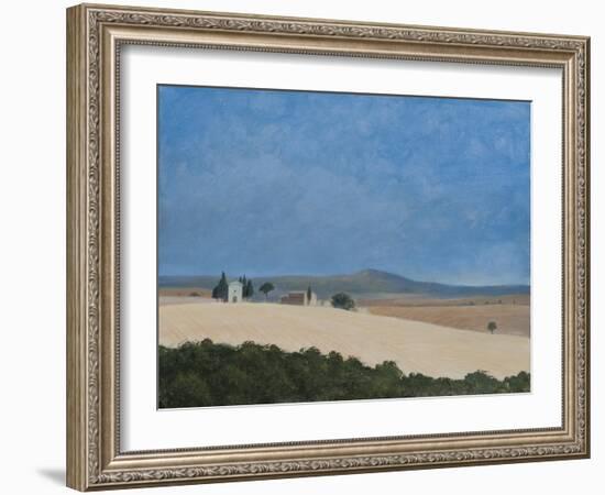 Chapel Near Pienza, 2012-Lincoln Seligman-Framed Giclee Print