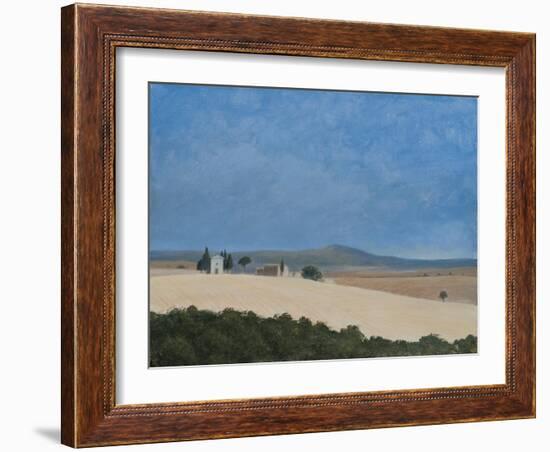 Chapel Near Pienza, 2012-Lincoln Seligman-Framed Giclee Print