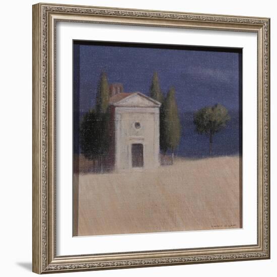 Chapel Near Pienza II, 2012-Lincoln Seligman-Framed Giclee Print