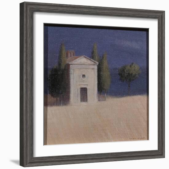 Chapel Near Pienza II, 2012-Lincoln Seligman-Framed Giclee Print