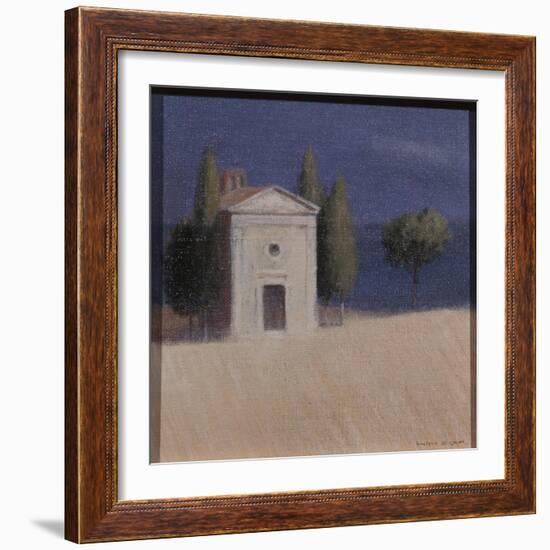 Chapel Near Pienza II, 2012-Lincoln Seligman-Framed Giclee Print