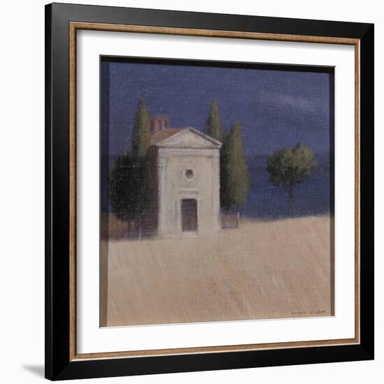 Chapel Near Pienza II, 2012-Lincoln Seligman-Framed Giclee Print