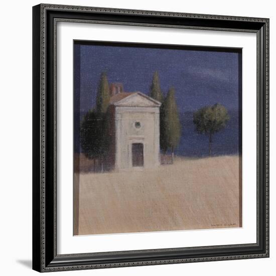 Chapel Near Pienza II, 2012-Lincoln Seligman-Framed Giclee Print