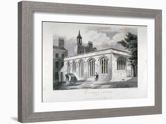 Chapel of Of St Peter Ad Vincula, Tower of London, 1837-John Le Keux-Framed Giclee Print