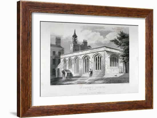 Chapel of Of St Peter Ad Vincula, Tower of London, 1837-John Le Keux-Framed Giclee Print