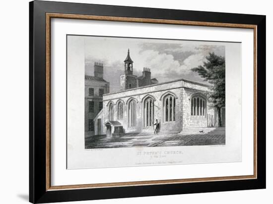 Chapel of Of St Peter Ad Vincula, Tower of London, 1837-John Le Keux-Framed Giclee Print