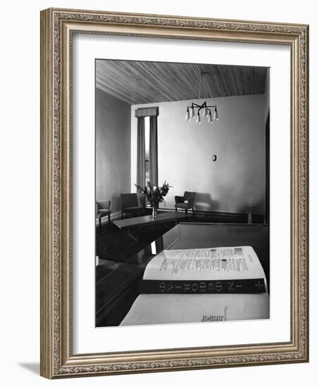 Chapel of Remembrance, Barnsley Co-Op, South Yorkshire, 1962-Michael Walters-Framed Photographic Print