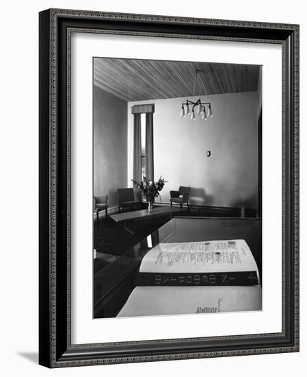 Chapel of Remembrance, Barnsley Co-Op, South Yorkshire, 1962-Michael Walters-Framed Photographic Print