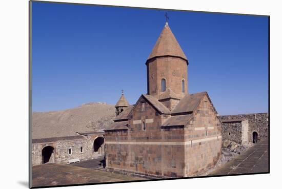 Chapel of St. Gregory Illuminator in Monastery of Khor Virap, Armenia-null-Mounted Giclee Print