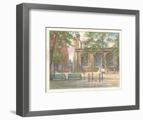 'Chapel of St. Peter, Tower Green', 1929-Unknown-Framed Giclee Print