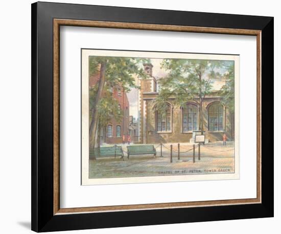 'Chapel of St. Peter, Tower Green', 1929-Unknown-Framed Giclee Print