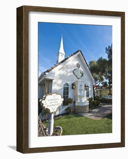 Chapel of the Flowers Wedding Chapel, Las Vegas, Nevada, United States of America, North America-Michael DeFreitas-Framed Photographic Print