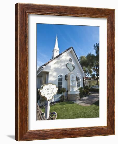 Chapel of the Flowers Wedding Chapel, Las Vegas, Nevada, United States of America, North America-Michael DeFreitas-Framed Photographic Print