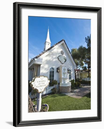 Chapel of the Flowers Wedding Chapel, Las Vegas, Nevada, United States of America, North America-Michael DeFreitas-Framed Photographic Print