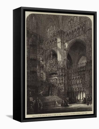 Chapel of the High Altar in the Cathedral of Toledo-Samuel Read-Framed Premier Image Canvas