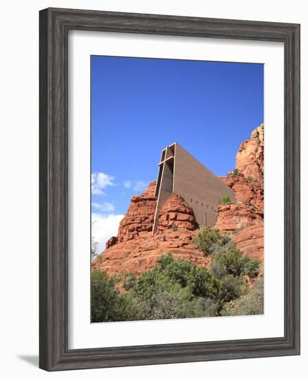 Chapel of the Holy Cross by Marguerite Brunswig Staude, Red Rock Country, Sedona, Arizona, Usa-Savanah Stewart-Framed Photographic Print