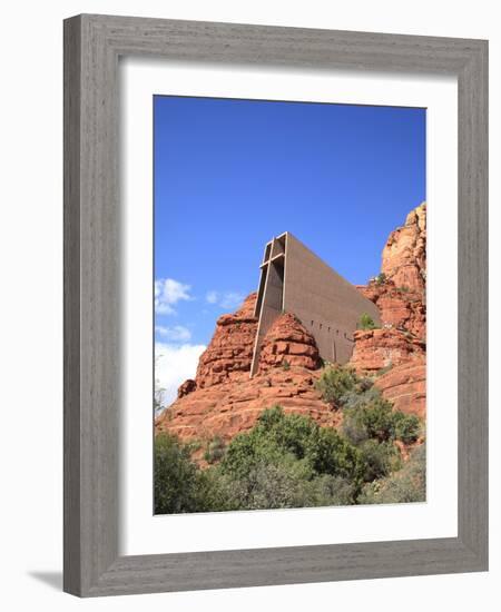 Chapel of the Holy Cross by Marguerite Brunswig Staude, Red Rock Country, Sedona, Arizona, Usa-Savanah Stewart-Framed Photographic Print