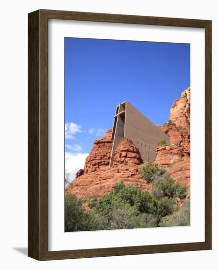 Chapel of the Holy Cross by Marguerite Brunswig Staude, Red Rock Country, Sedona, Arizona, Usa-Savanah Stewart-Framed Photographic Print