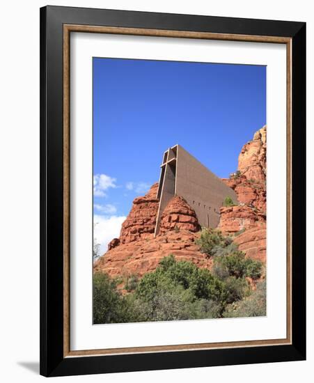 Chapel of the Holy Cross by Marguerite Brunswig Staude, Red Rock Country, Sedona, Arizona, Usa-Savanah Stewart-Framed Photographic Print