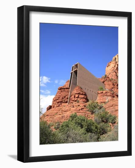 Chapel of the Holy Cross by Marguerite Brunswig Staude, Red Rock Country, Sedona, Arizona, Usa-Savanah Stewart-Framed Photographic Print