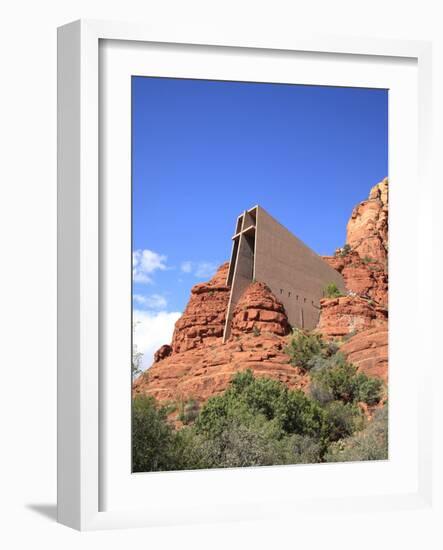 Chapel of the Holy Cross by Marguerite Brunswig Staude, Red Rock Country, Sedona, Arizona, Usa-Savanah Stewart-Framed Photographic Print