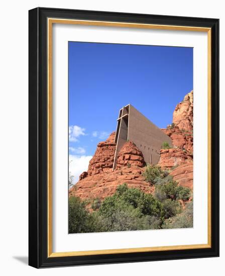 Chapel of the Holy Cross by Marguerite Brunswig Staude, Red Rock Country, Sedona, Arizona, Usa-Savanah Stewart-Framed Photographic Print