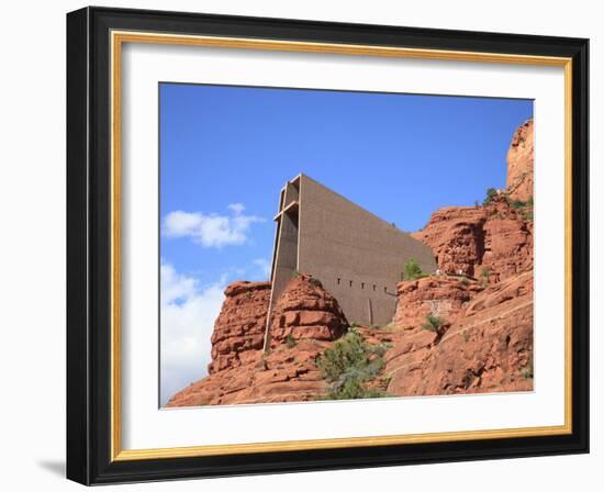 Chapel of the Holy Cross by Marguerite Brunswig Staude, Red Rock Country, Sedona, Arizona, Usa-Savanah Stewart-Framed Photographic Print