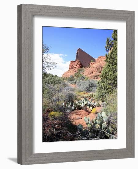 Chapel of the Holy Cross by Marguerite Brunswig Staude, Red Rock Country, Sedona, Arizona, Usa-Savanah Stewart-Framed Photographic Print