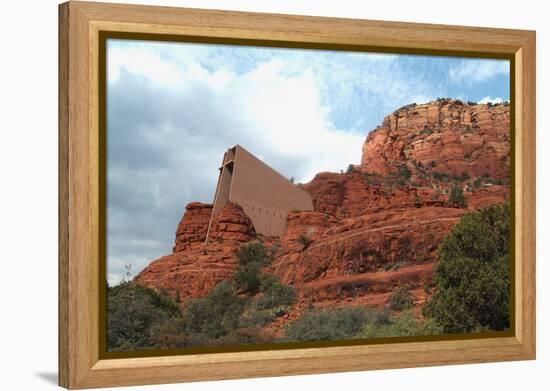 Chapel of the Holy Cross, Sedona, Arizona-Natalie Tepper-Framed Stretched Canvas