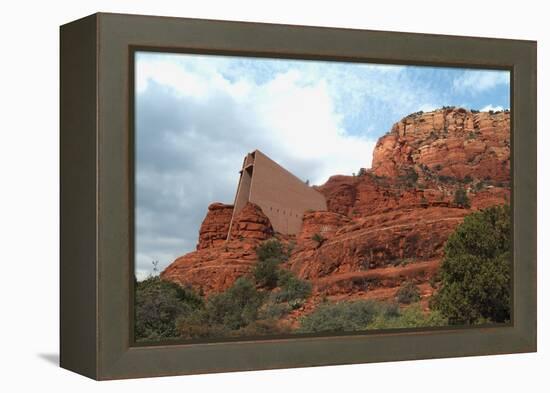 Chapel of the Holy Cross, Sedona, Arizona-Natalie Tepper-Framed Stretched Canvas