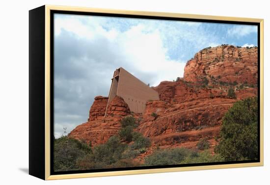 Chapel of the Holy Cross, Sedona, Arizona-Natalie Tepper-Framed Stretched Canvas