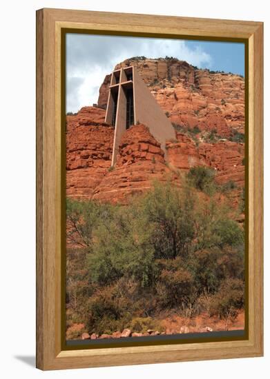 Chapel of the Holy Cross, Sedona, Arizona-Natalie Tepper-Framed Stretched Canvas