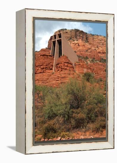 Chapel of the Holy Cross, Sedona, Arizona-Natalie Tepper-Framed Stretched Canvas