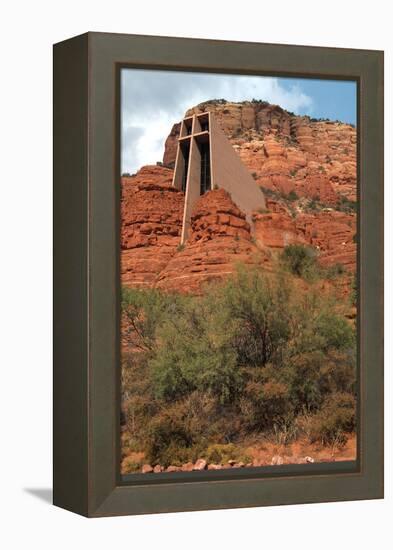 Chapel of the Holy Cross, Sedona, Arizona-Natalie Tepper-Framed Stretched Canvas