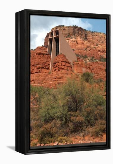 Chapel of the Holy Cross, Sedona, Arizona-Natalie Tepper-Framed Stretched Canvas