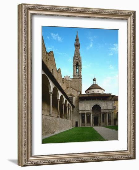 Chapel of the Pazzi Family, 1430-Filippo Brunelleschi-Framed Giclee Print