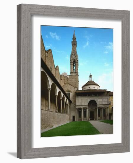 Chapel of the Pazzi Family, 1430-Filippo Brunelleschi-Framed Giclee Print