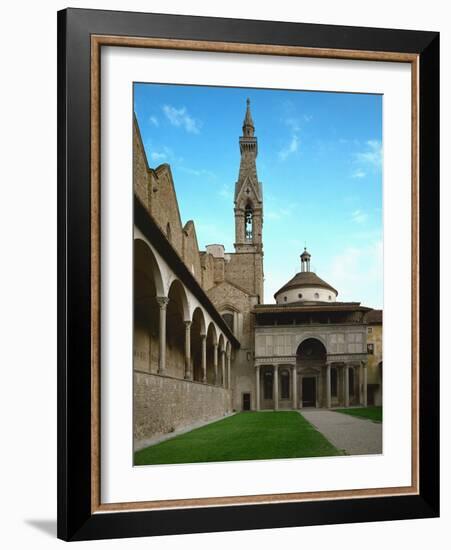 Chapel of the Pazzi Family, 1430-Filippo Brunelleschi-Framed Giclee Print