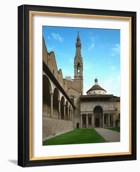 Chapel of the Pazzi Family, 1430-Filippo Brunelleschi-Framed Giclee Print