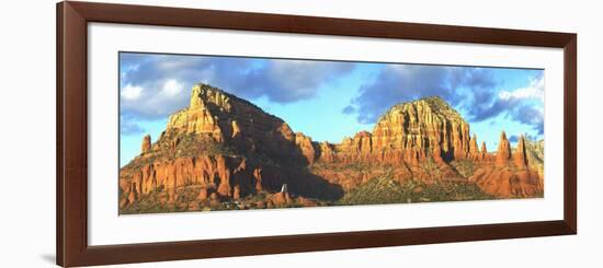 Chapel on Rock Formations, Chapel of the Holy Cross, Sedona, Arizona, USA-null-Framed Photographic Print