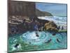 Chapel Rock Pool, Perranporth, Cornwall , 2017-Andrew Macara-Mounted Giclee Print