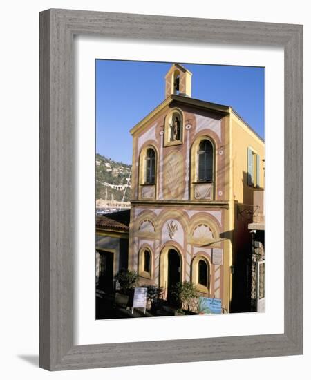 Chapelle St. Pierre, By Jean Cocteau, Villefranche Sur Mer, Cote D'Azur, Provence-Sergio Pitamitz-Framed Photographic Print