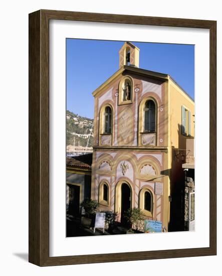 Chapelle St. Pierre, By Jean Cocteau, Villefranche Sur Mer, Cote D'Azur, Provence-Sergio Pitamitz-Framed Photographic Print