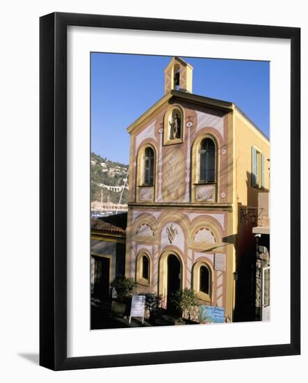 Chapelle St. Pierre, By Jean Cocteau, Villefranche Sur Mer, Cote D'Azur, Provence-Sergio Pitamitz-Framed Photographic Print