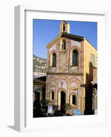 Chapelle St. Pierre, By Jean Cocteau, Villefranche Sur Mer, Cote D'Azur, Provence-Sergio Pitamitz-Framed Photographic Print