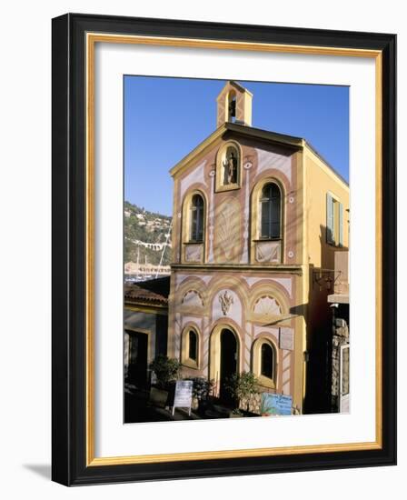 Chapelle St. Pierre, By Jean Cocteau, Villefranche Sur Mer, Cote D'Azur, Provence-Sergio Pitamitz-Framed Photographic Print