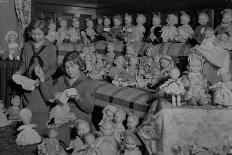 Girl Scouts Repairing Dolls, 1931-1932-Chapin Bowen-Giclee Print