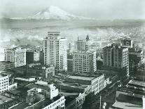 Tacoma Downtown Business District, 1930-Chapin Bowen-Giclee Print