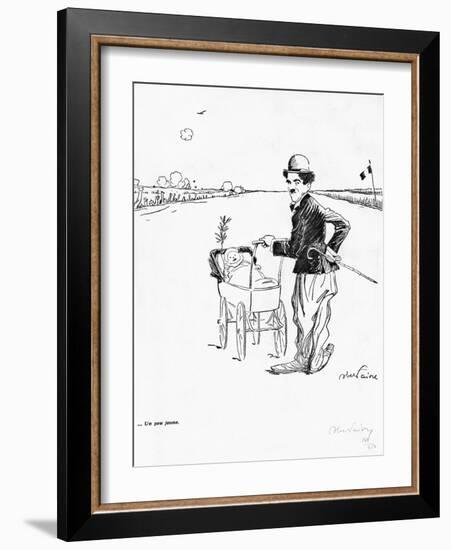 Chaplin by Faivre-Abel Faivre-Framed Art Print